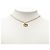 Autre Marque Collana Dior Gold con pendente logo CD placcato oro D'oro - vista 6