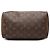 Louis Vuitton Brown Monogram Speedy 25 Marrone - vista 3