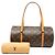 Louis Vuitton Brown Monogram Papillon 30 Marrom - vista 8