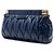 Clutch con struttura in vernice Matelassé blu Miu Miu Blu navy - vista 2