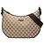 Borsa a tracolla Gucci in tela GG beige