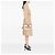 Clutch Gucci in tela beige con logo - vista 6
