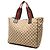 Gucci Beige GG Canvas Web Double Pockets Tote - Ansicht 2