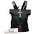 Zaino Gucci in tela nera Techno Web con patta Nero - vista 7