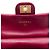 Portacarte Lady Chanel in vitello matelassé rosa con borsa a manico superiore e catena - vista 4