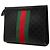 Clutch Gucci Black Guccissima Web Nero - vista 2