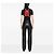 Mini zaino Rockstud Valentino in vitello rosso - vista 6