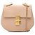 Chloé Drew Crossbody in pelle rosa Small