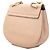 Chloé Drew Crossbody in pelle rosa Small - vista 2