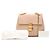 Chloé Drew Crossbody in pelle rosa Small - vista 9