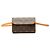 Louis Vuitton Brown Monogram Pochette Florentine Braun