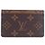 Portacarte Louis Vuitton Brown Monogram Reverse Marrone