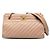 Chanel Beige CC Diagonal Steppeneffekt Ziegenleder Tote Bag