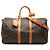 Louis Vuitton Brown Monogram Keepall Bandouliere 45 Marrone