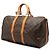 Louis Vuitton Brown Monogram Keepall Bandouliere 45 Marrone - vista 2