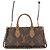 Louis Vuitton Brown Monogram Giant OnTheGo East West Marrone