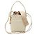 Mini Bolsa Bucket Roy Chloé em couro de bezerro branco Fora de branco