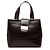 Salvatore Ferragamo Bolsa Ferragamo Vara Bow em couro com relevo de crocodilo marrom