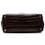 Salvatore Ferragamo Bolsa Ferragamo Vara Bow em couro com relevo de crocodilo marrom - vista 3