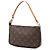 Louis Vuitton Brown Monogram Pochette Accessoires Marrone - vista 2
