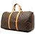 Louis Vuitton Brown Monogram Keepall Bandouliere 50 Braun - Ansicht 2