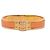 Hermès Orange Narrow Emaille-Scharnierarmband PM