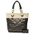 Chanel Paris Biarritz Tote Small aus gestepptem, bicolor beschichtetem Canvas in Grau Braun Anthrazitgrau - Ansicht 7