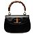 Gucci Black Calfskin Bamboo Night Nero