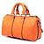 Louis Vuitton Orange Taigarama Keepall Bandouliere 25 Arancione - vista 2