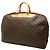 Louis Vuitton Brown Monogram Alize 24 Heures Marrom - vista 2