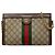 Gucci Beige Small GG Supreme Web Ophidia Chain Crossbody