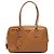 Prada Brown Saffiano Bauletto Handtasche Braun