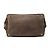 Tote Bag Prada Large in Suede e Canapa Marrone con Logo Marrone scuro - vista 3