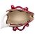 Borsa Gucci Nice Dome Small in pelle verniciata Microguccissima rosa - vista 4