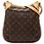 Louis Vuitton Brown Monogram Odeon PM Castaño