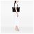 Borsa Tote Gucci Abbey D Ring in canvas GG nero - vista 8