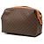 Céline Necessaire Celine in tela rivestita Macadam marrone - vista 2