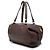 Trio Céline Borsa a tracolla Celine Triple Zip in pelle di agnello marrone Marrone scuro - vista 2
