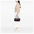 Trio Céline Borsa a tracolla Celine Triple Zip in pelle di agnello marrone Marrone scuro - vista 6