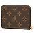 Monedero Zippy Monogram Marrón Louis Vuitton Castaño - vista 2