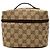 Gucci Vanity Bag aus beigem GG Canvas