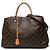 Louis Vuitton Brown Monogram Montaigne GM Marron