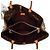 Louis Vuitton Brown Monogram Montaigne GM Marron - vue 4