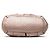 Borsa Satchel Gucci Pink Metallic Microguccissima Sukey Rosa - vista 3
