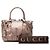 Borsa Satchel Gucci Pink Metallic Microguccissima Sukey Rosa - vista 7