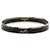 Bracciale Hermès Caleche in smalto nero Narrow 65