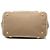 Bow Borsa Satchel Prada in tela Canapa beige con logo e fiocco - vista 3
