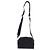 Prada Camera Bag aus perforiertem schwarzem Vitello Daino Leder mit Logo - Ansicht 10