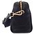 Prada Camera Bag aus perforiertem schwarzem Vitello Daino Leder mit Logo - Ansicht 9