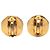 Orecchini a clip Chanel Gold Gold Plated Archer Medallion D'oro - vista 2
